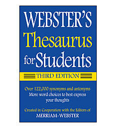 Webster's Thesaurus for Students