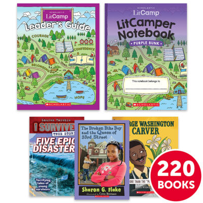 LitCamp Plus Purple Bunk Grades 5-6