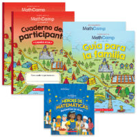MathCamp en español Student Consumables 2 Pack Cabaña Roja Grades K-1
