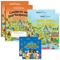 MathCamp en español Student Consumables 2 Pack Cabaña Anaranjada Grades 1-2