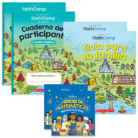 MathCamp en español Student Consumables 2 Pack Cabaña Turquesa Grades 2-3