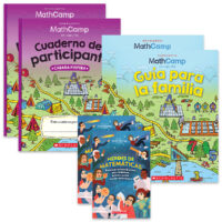MathCamp en español Student Consumables 2 Pack Cabaña Púrpura Grades 5-6