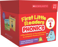 First Little Readers: Phonics Set 2 / Long Vowels, Digraphs & More