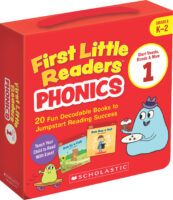 First Little Readers: Phonics Set 1 / Short Vowels, Blends & More