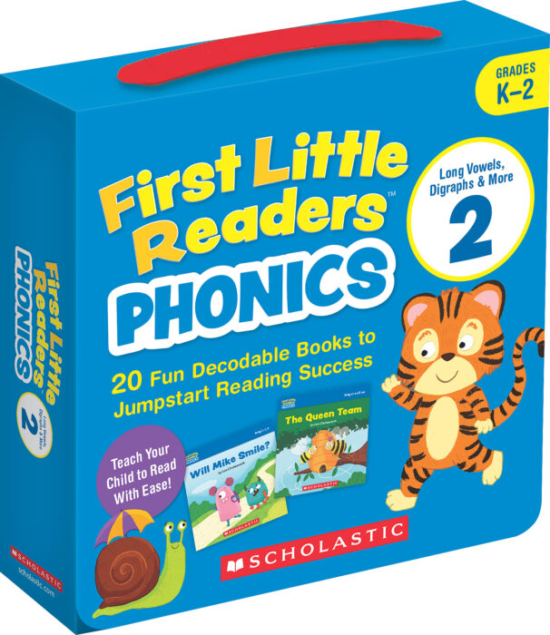 First Little Readers: Phonics Set 2 / Long Vowels, Digraphs & More