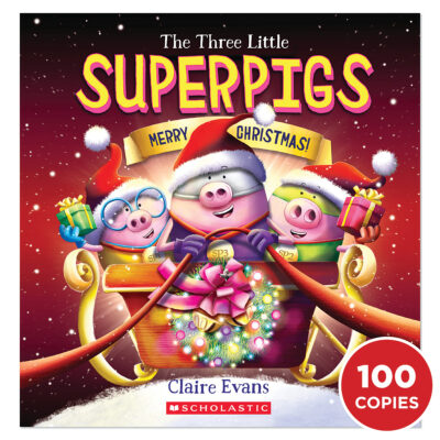 The Three Little Superpigs: Merry Christmas Bulk Book Pack