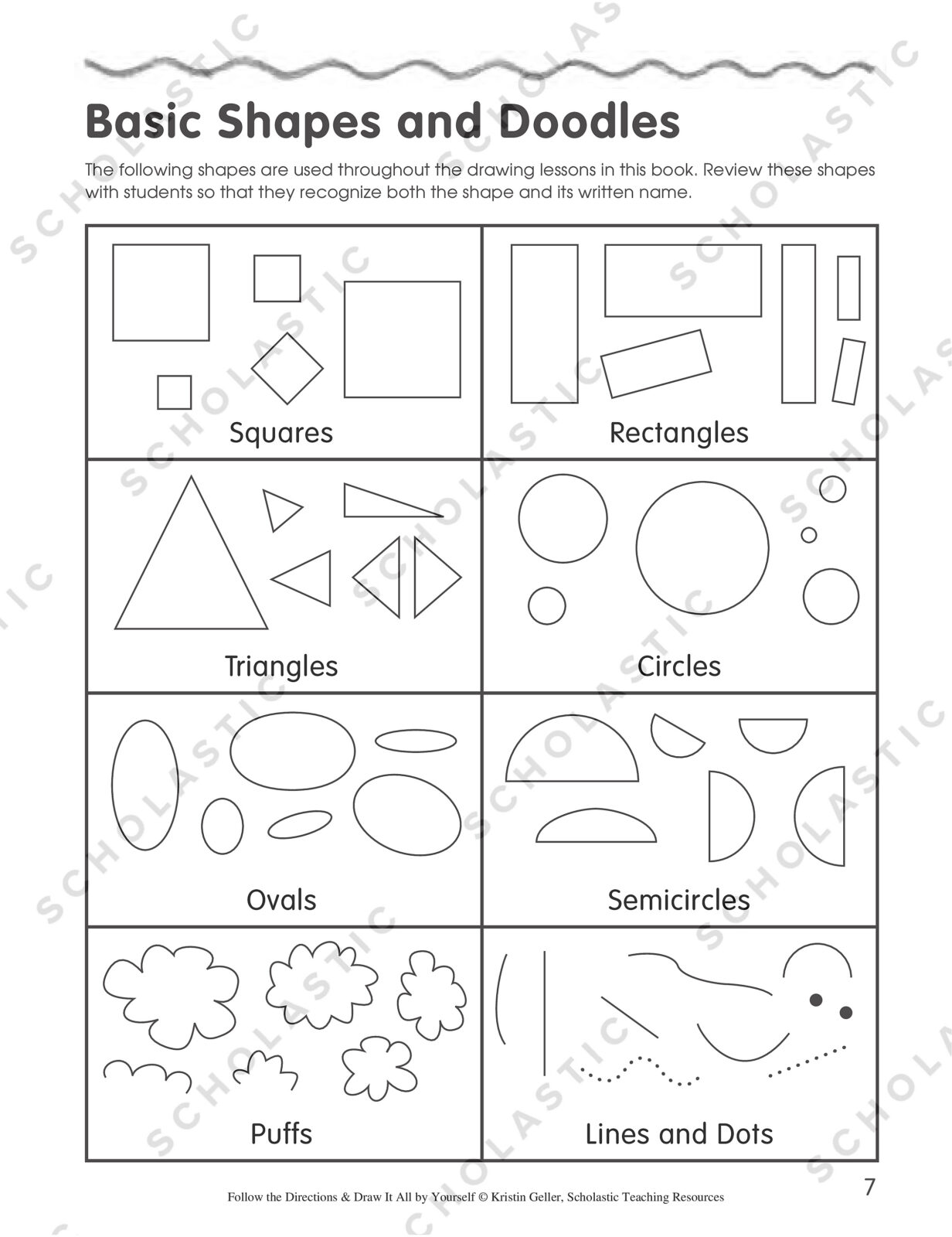 Follow the Directions & Draw It All by Yourself!: 25 Reproducible Lessons  That Guide Kids to Draw Adorable Pictures