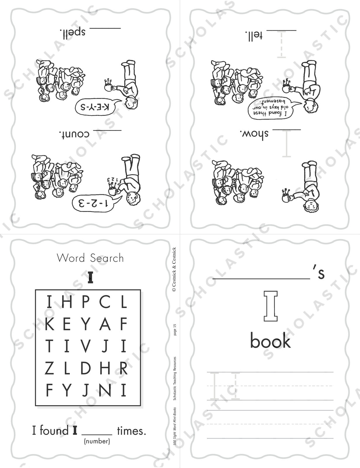 100 Sight Word Mini-Books: Instant Fill-In Mini-Books That Teach 100 Essential Sight Words [Book]