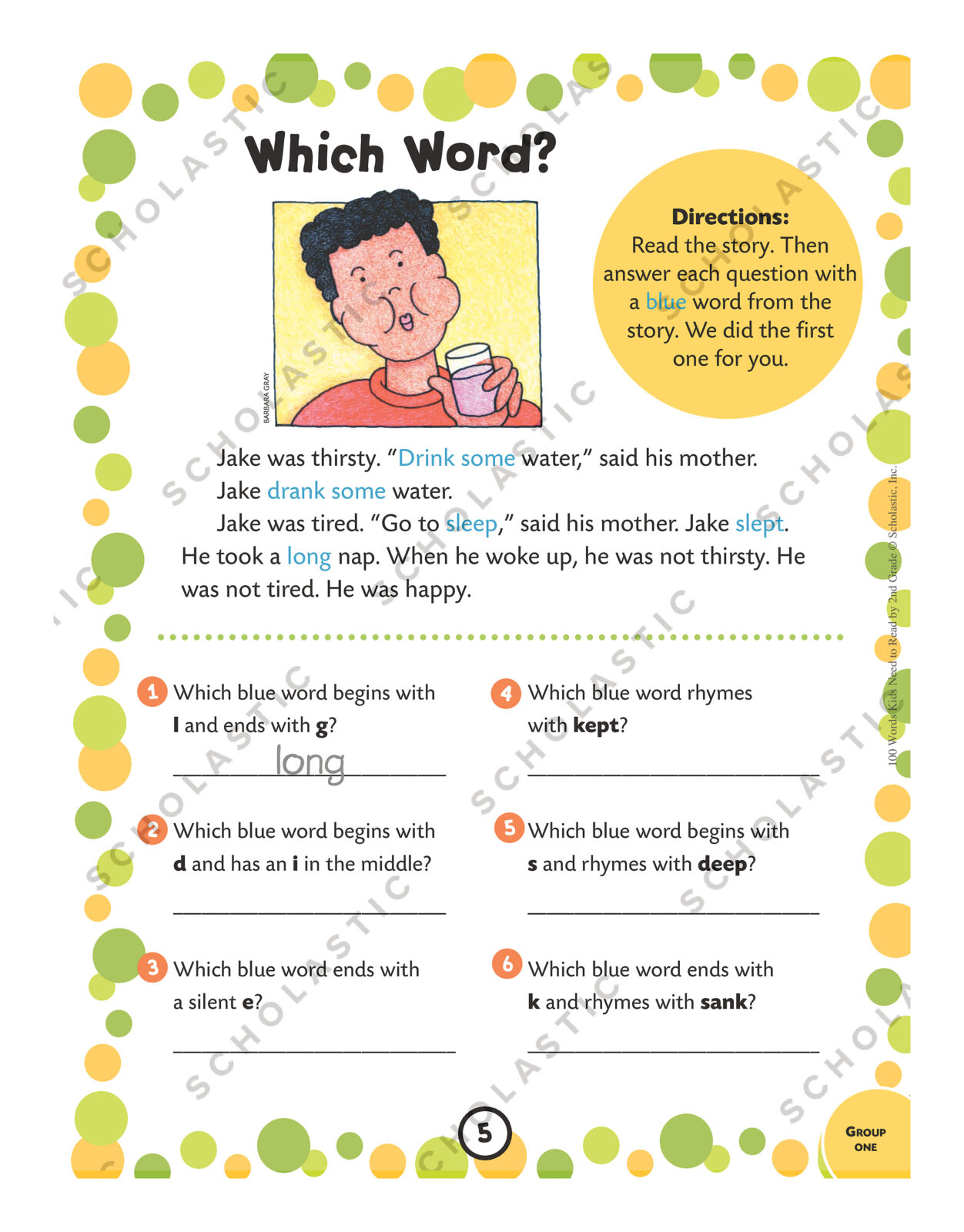 100 Words Kids Need to Read by 2nd Grade | The Scholastic Teacher