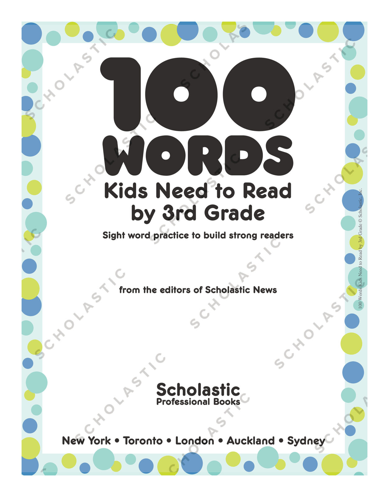 100 Words Kids Need to Read by 3rd Grade | The Scholastic Teacher 