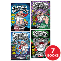 All the Captain Underpants Books in Order