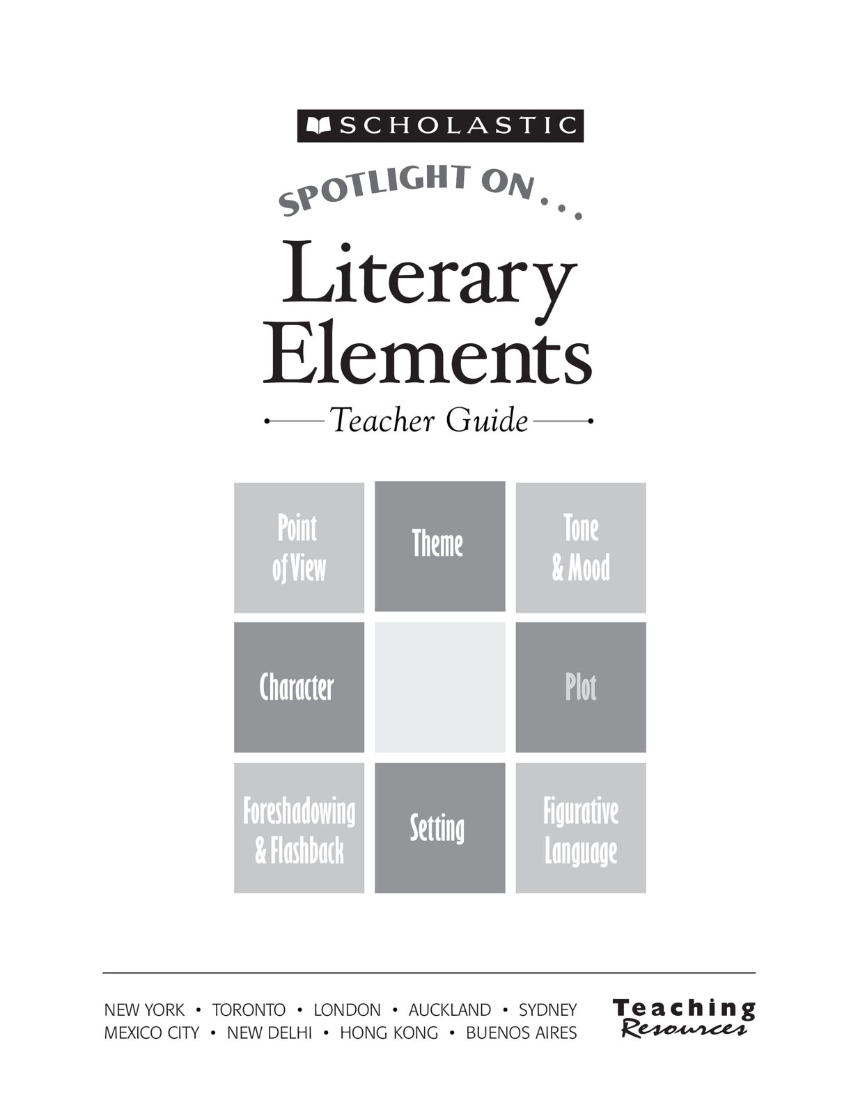 Spotlight on . . . Literary Elements by Tara McCarthy | The Scholastic  Teacher Store