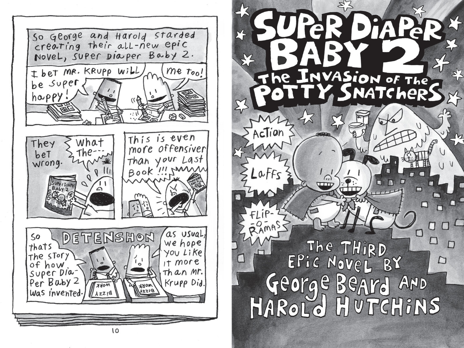 Graphic Novel Super Diaper Baby Books The Adventures Of Super