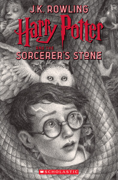 Rowling "Harry Potter & the Sorcerer's Stone" faux mini book for 16" dolls