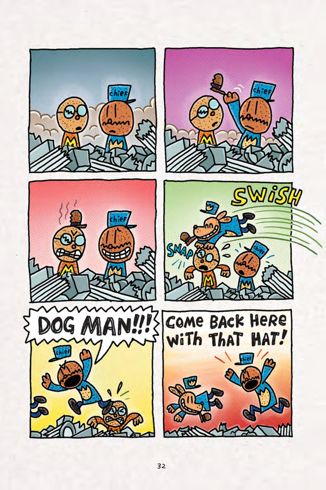 Dog Man Grime And Punishment by Dav Pilkey by herna486759 on DeviantArt