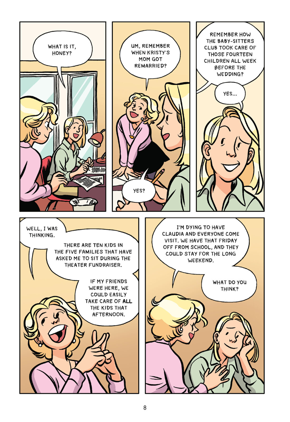 Stacey's Mistake: A Graphic Novel (The Baby-Sitters Club #14) (The  Baby-Sitters Club Graphix)