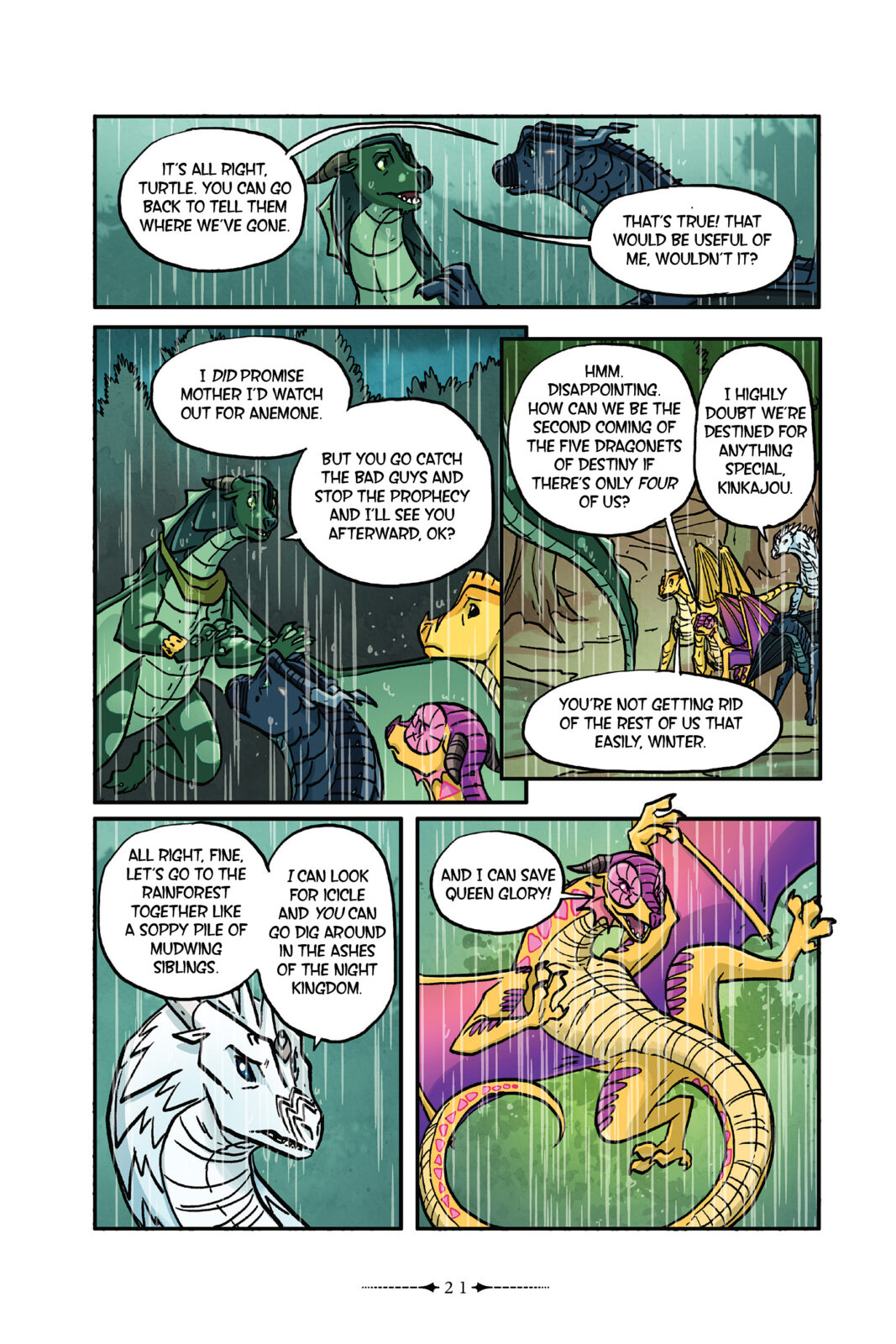 Wings of Fire Graphic Novel #7: Winter Turning by Tui T. Sutherland