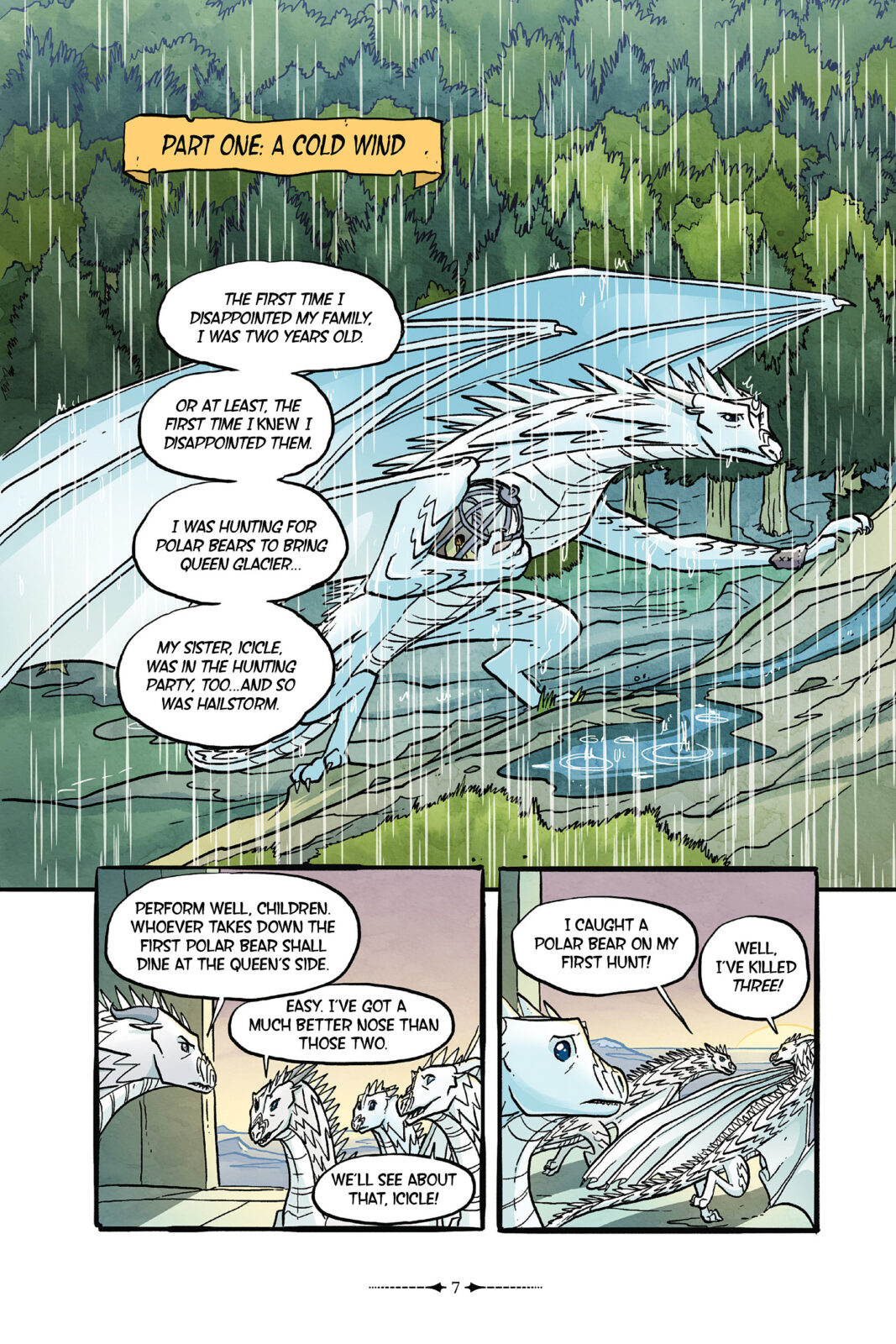 Wings of Fire Graphic Novel #7: Winter Turning by Tui T. Sutherland