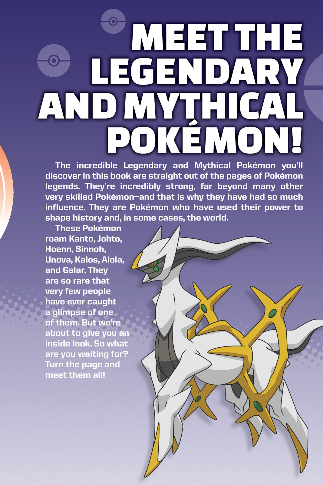 Pokémon: Legendary and Mythical Guidebook: Super Deluxe Edition by