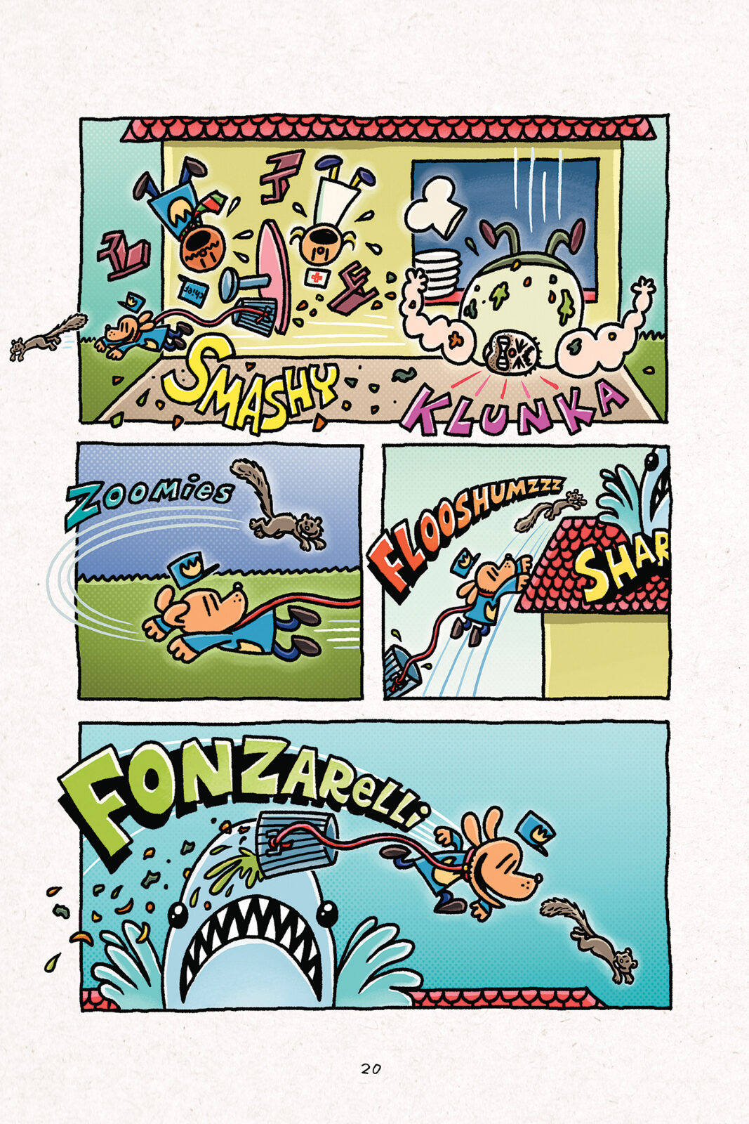 Dog Man: Twenty Thousand Fleas Under the Sea: A Graphic Novel (Dog Man #11):  From the Creator of Captain Underpants by Dav Pilkey