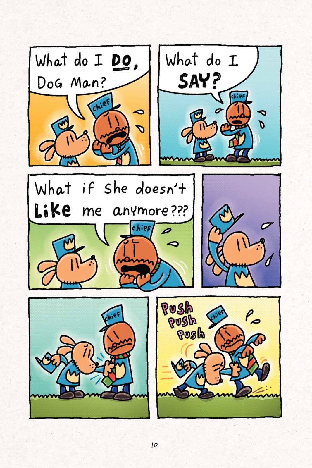 Dog Man #11: Twenty Thousand Fleas Under the Sea by Dav