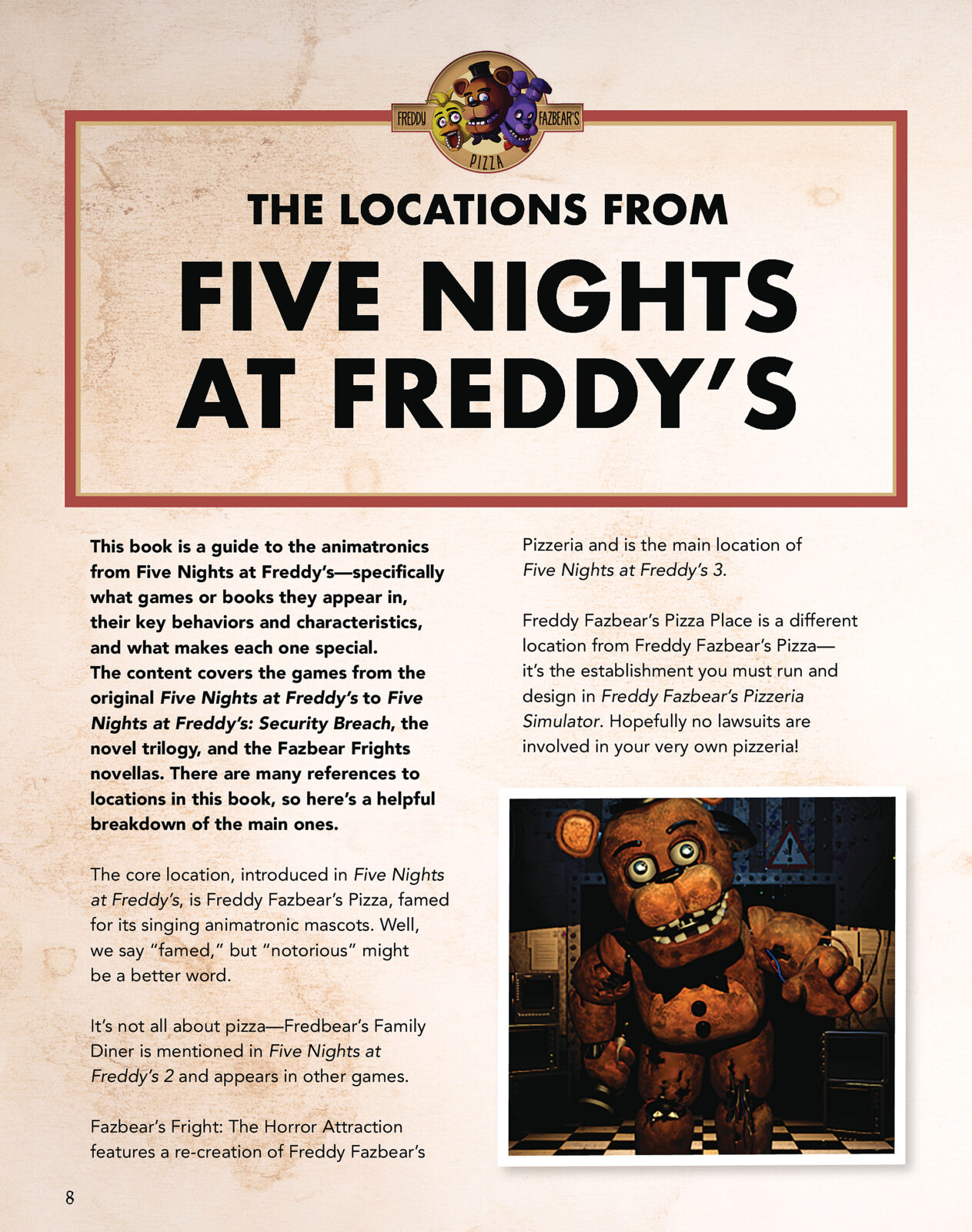 Five Nights at Freddy's Official Character Encyclopedia by Scott Cawthon ·  OverDrive: ebooks, audiobooks, and more for libraries and schools