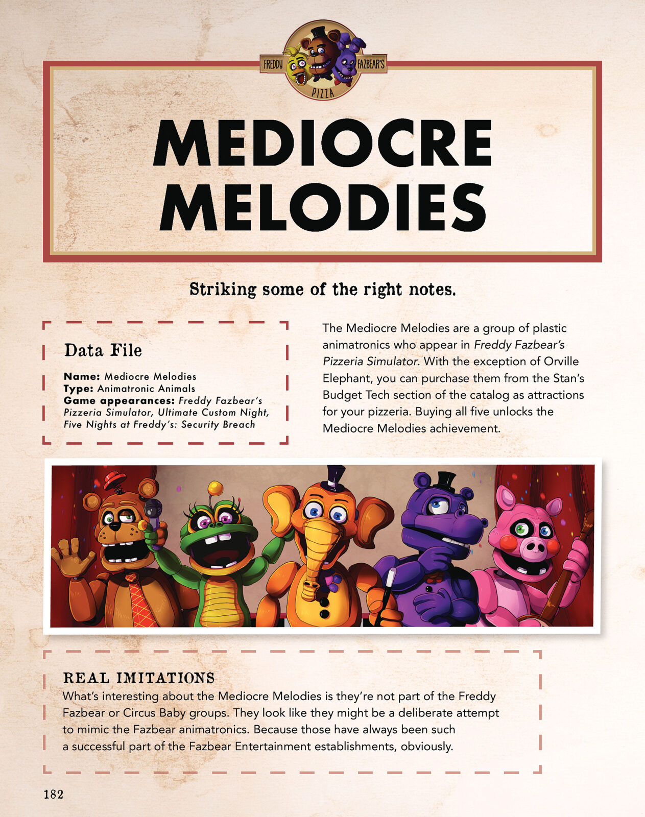 Five Nights at Freddy's Official Character Encyclopedia by Scott Cawthon ·  OverDrive: ebooks, audiobooks, and more for libraries and schools