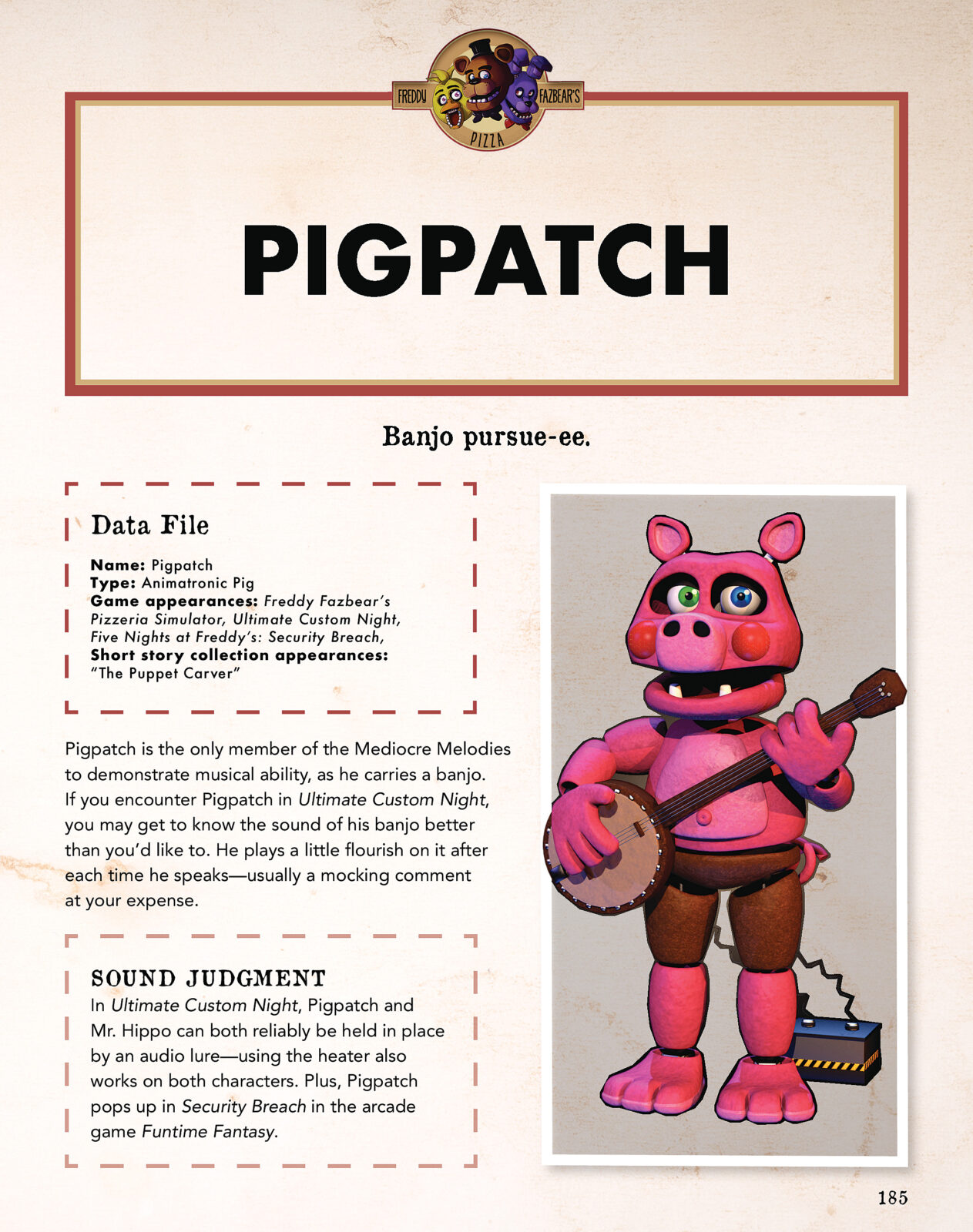 Five Nights at Freddy's Character Encyclopedia (An  