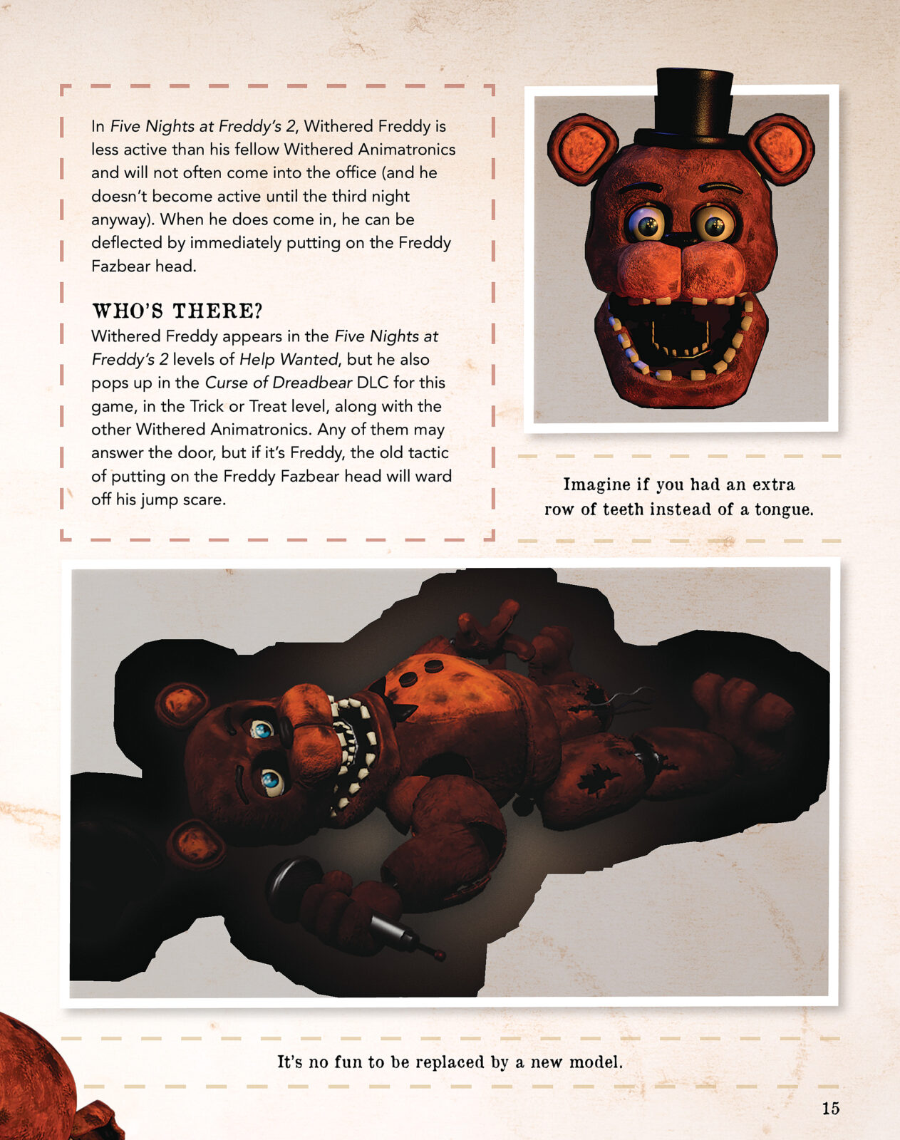 Five Nights at Freddy's Character Encyclopedia by Scott Cawthon