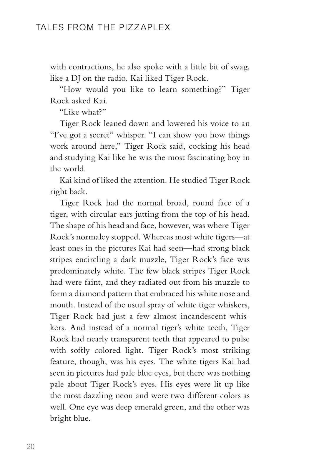 Tiger Rock: An AFK Book (Five Nights at Freddy's: Tales from the Pizzaplex  #7)