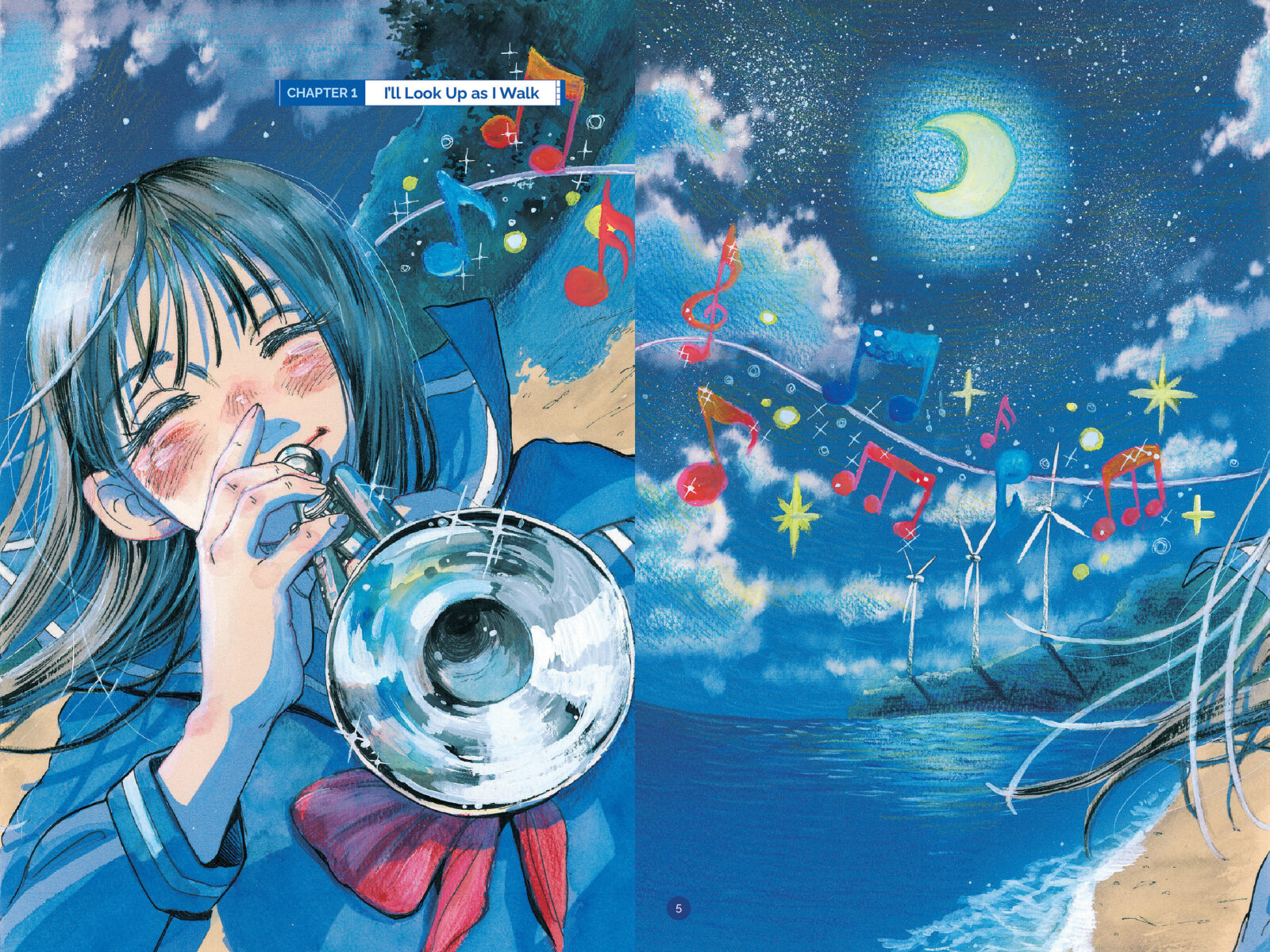 Crescent Moon Marching Volume 1 by Hamachi Yamada | The Scholastic
