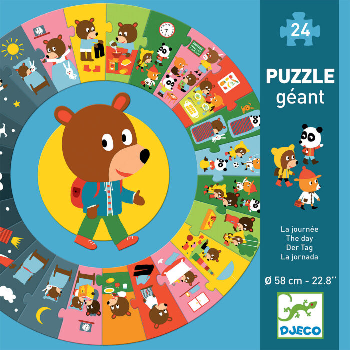 Giant Floor Jigsaw Puzzle The Day By Puzzles The Parent Store