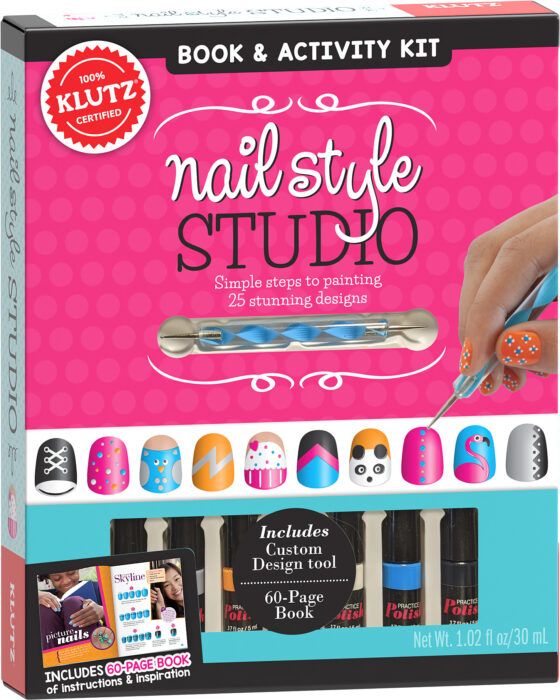 Klutz Nail Style Studio By Eva Steele Saccio Art And Craft Kit