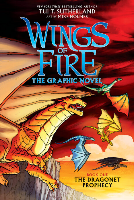 Wings of Fire Graphic Novel #1: The Dragonet Prophecy by ...