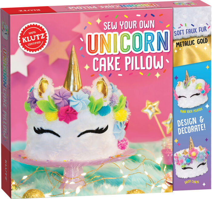 Sew Your Own Unicorn Cake Pillow By Null Editors Of Klutz Art